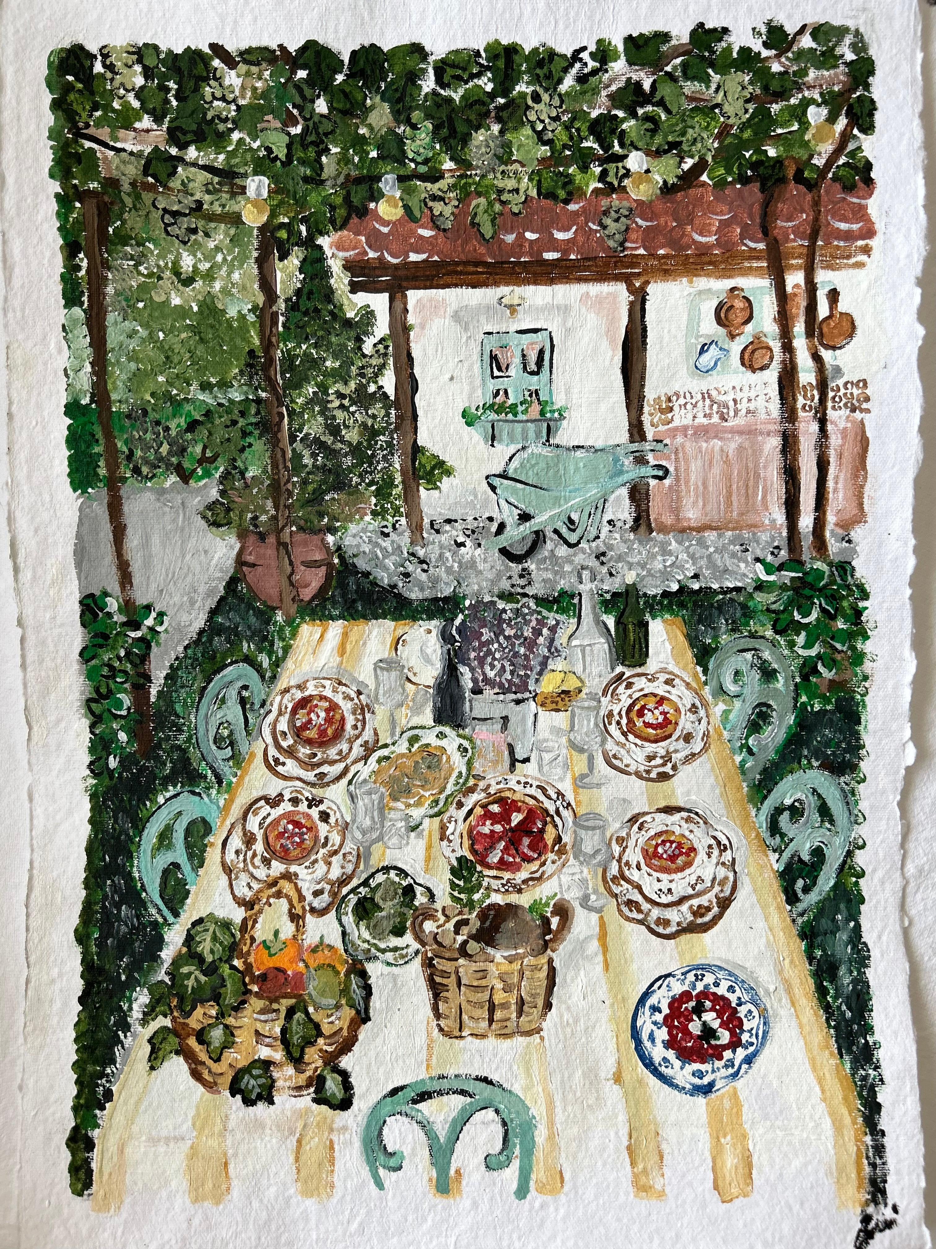 Evening Table in Amalfi