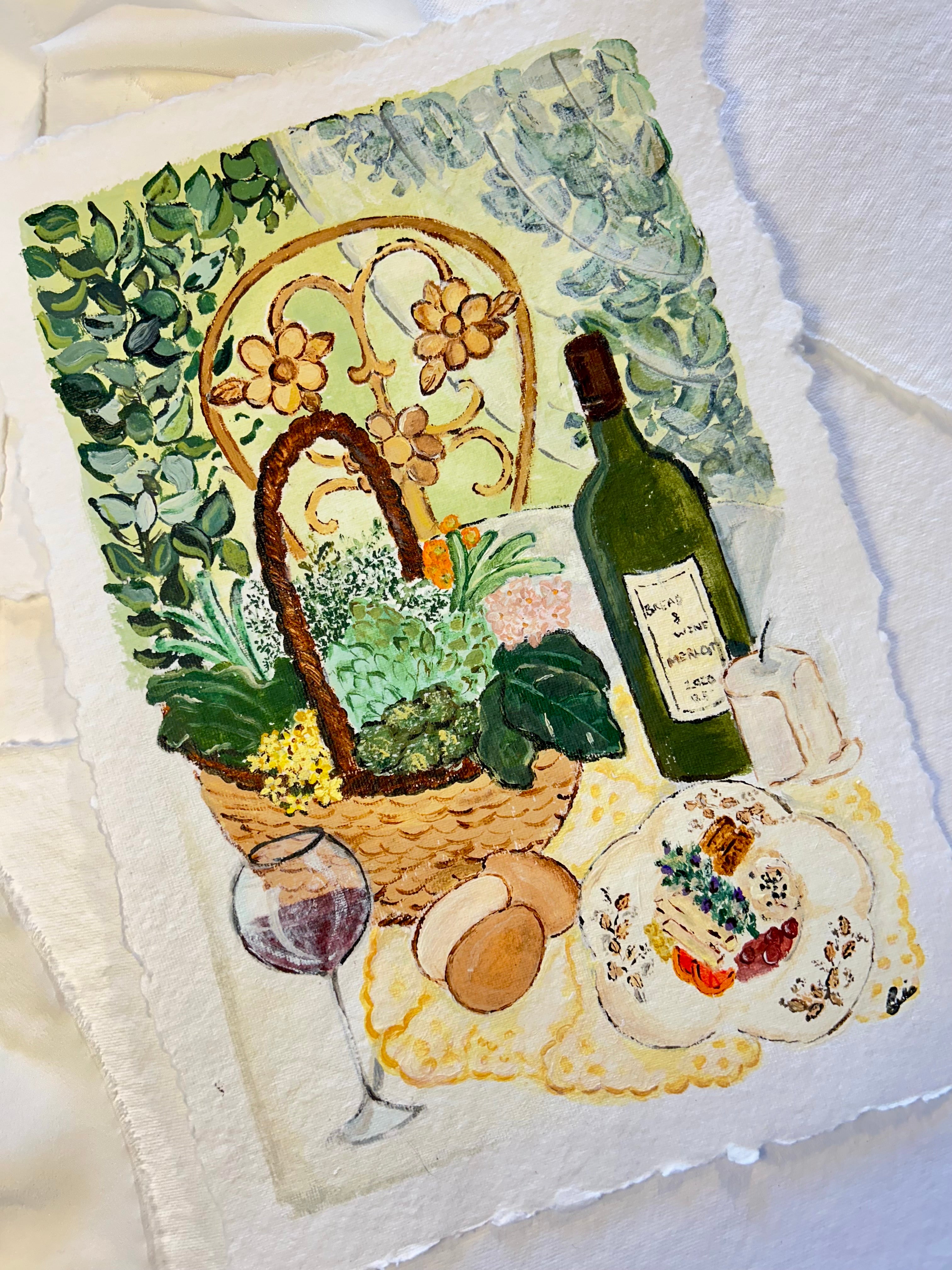Wine in Green