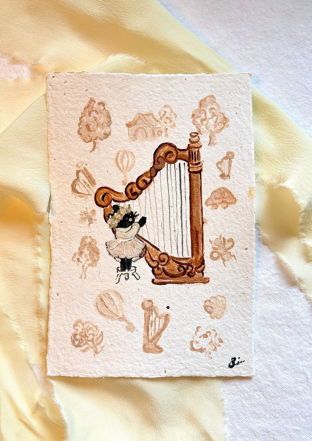 The Little Harpist