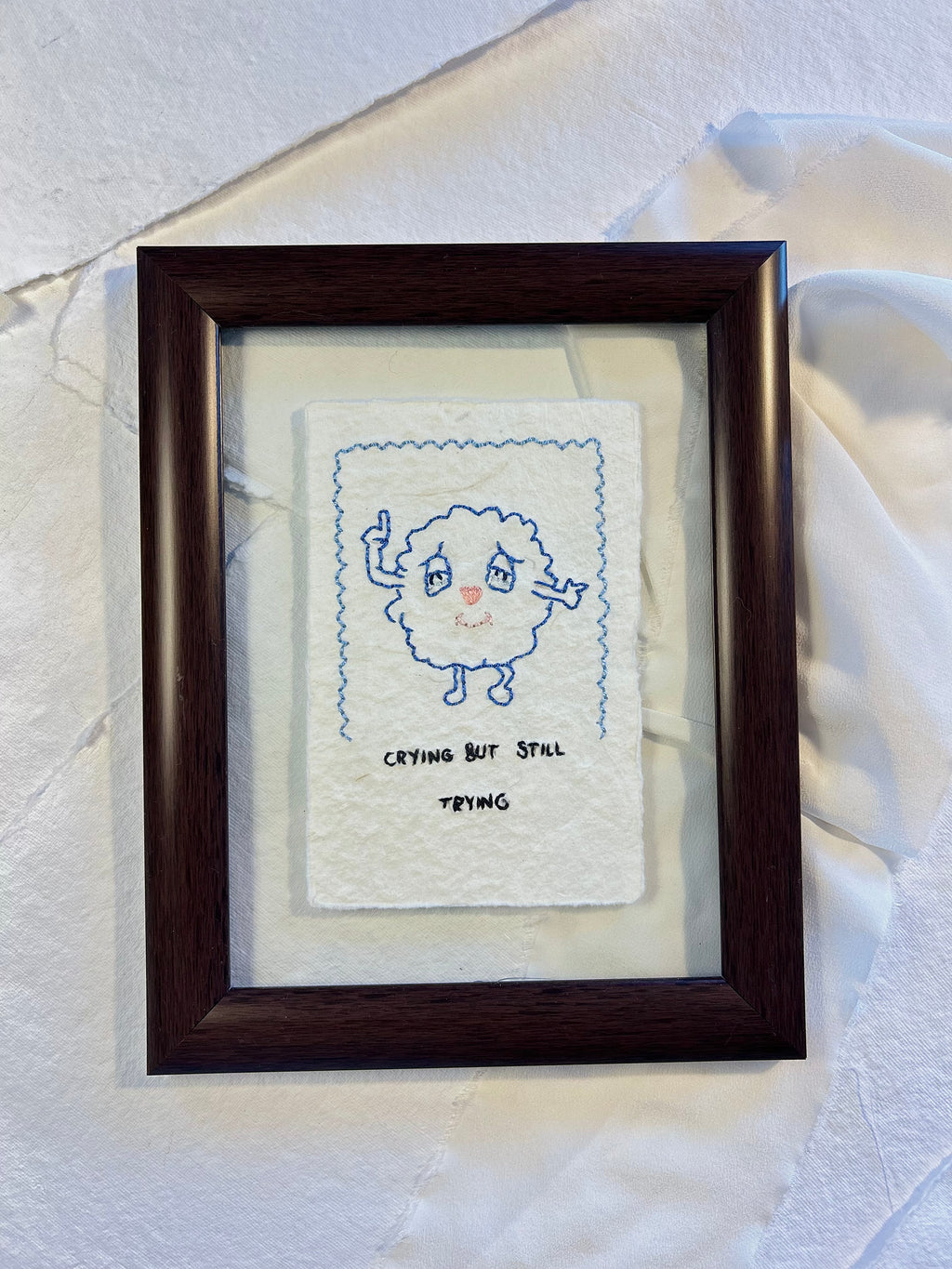 Blue Pompom