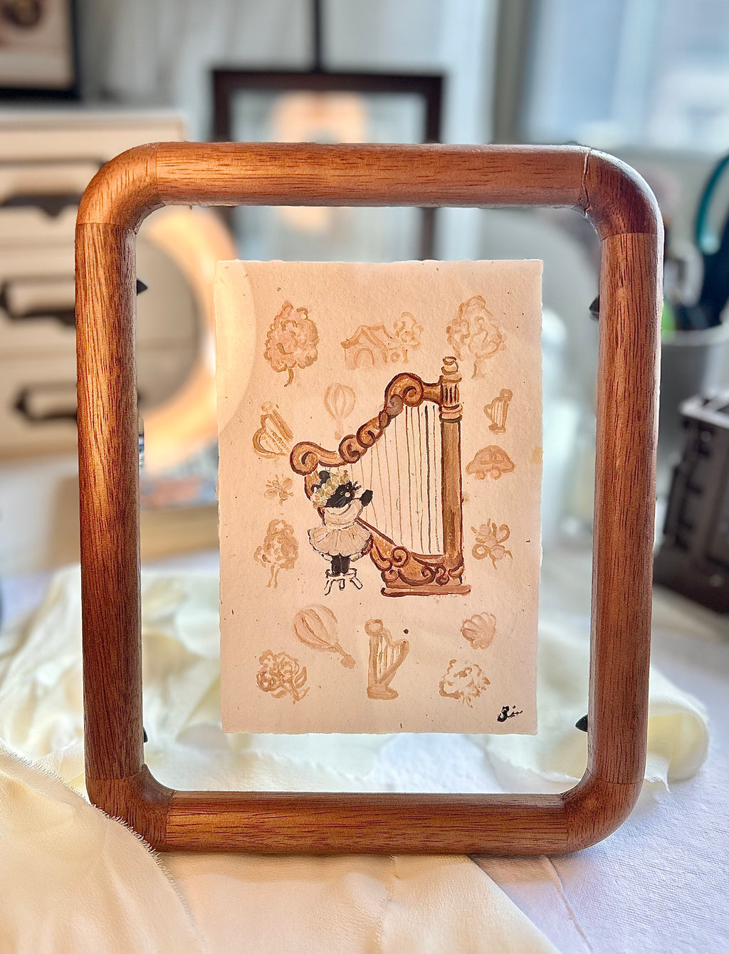 The Little Harpist