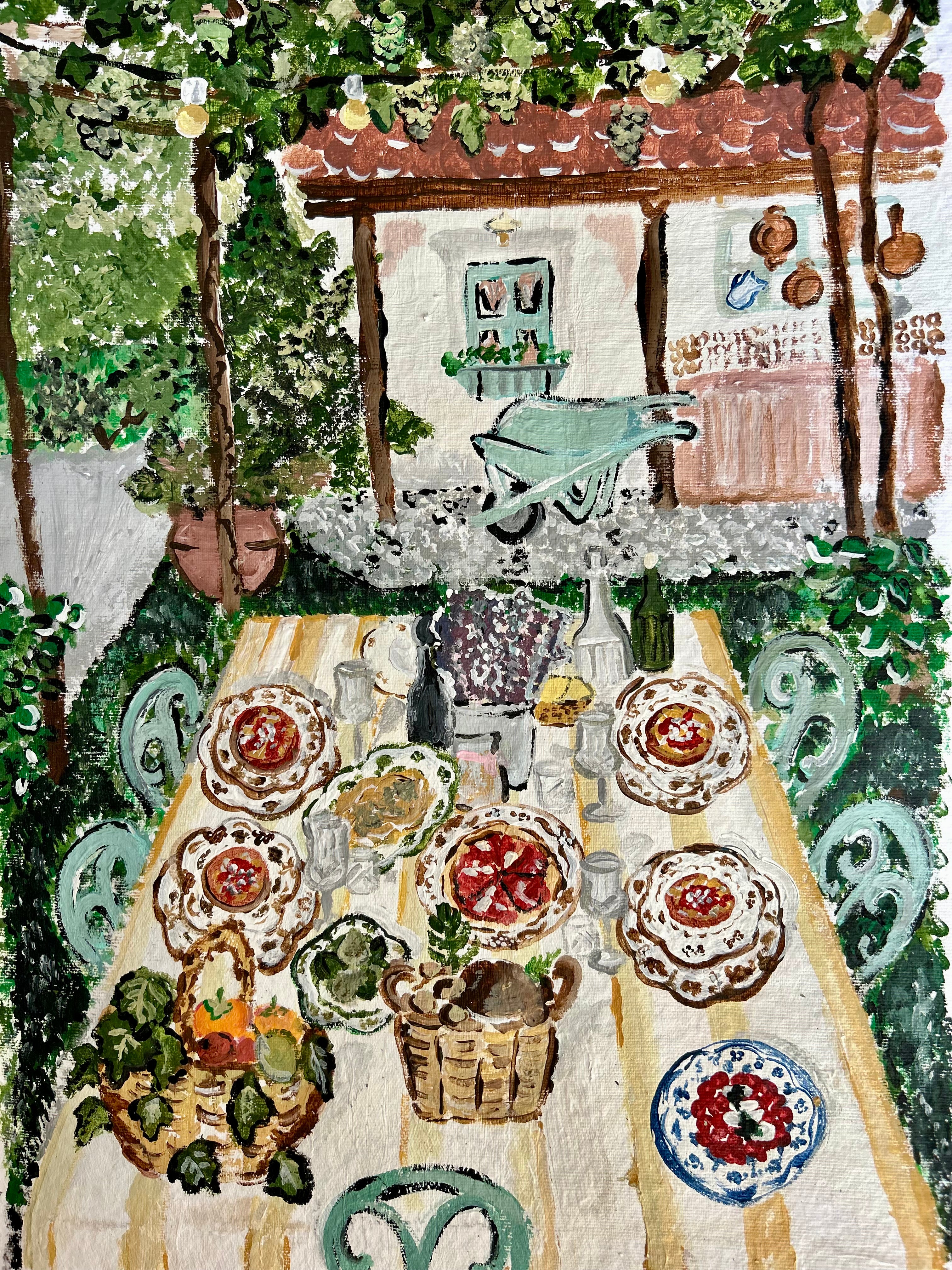 Evening Table in Amalfi