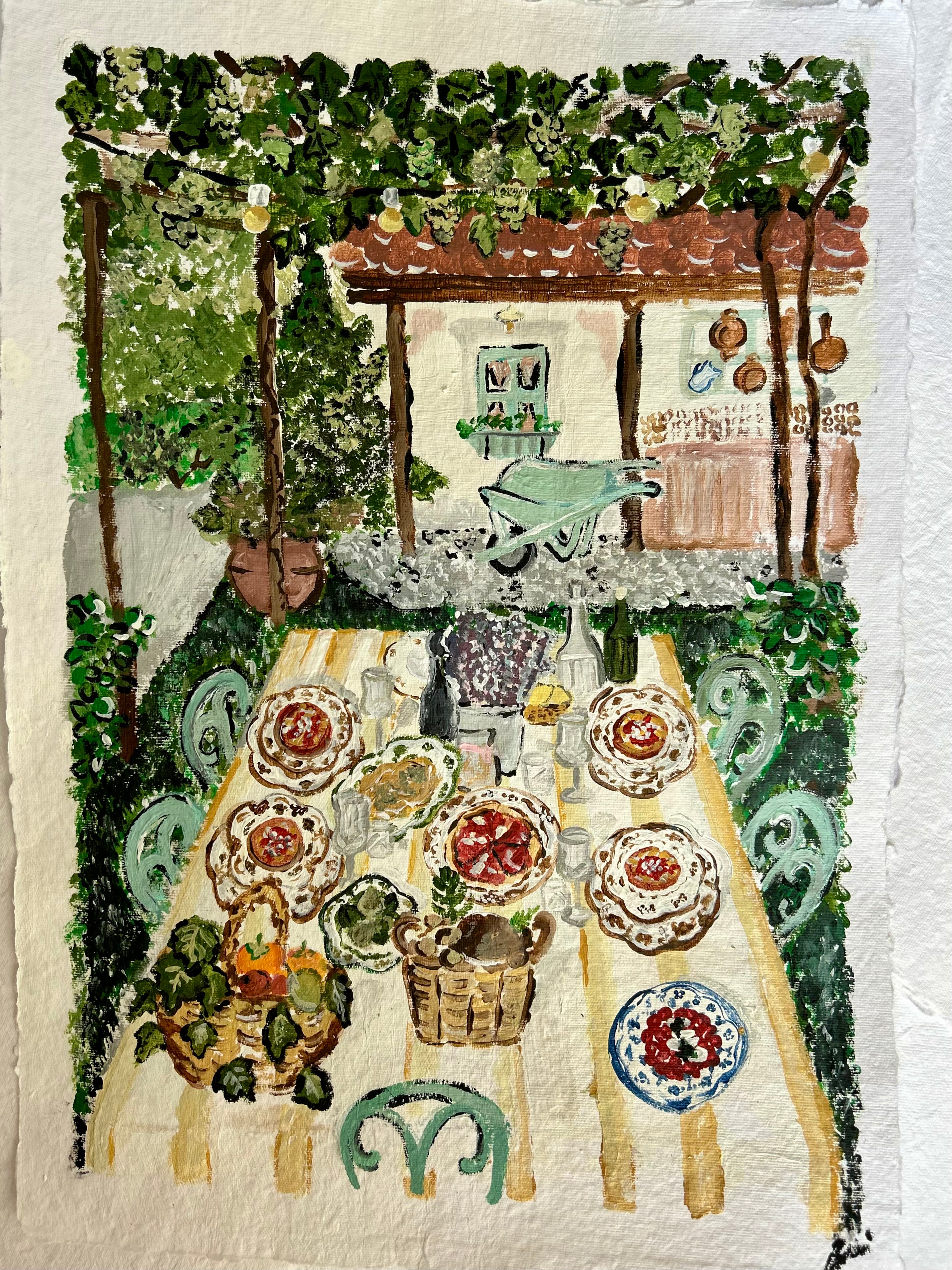 Evening Table in Amalfi